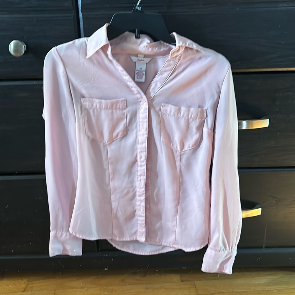 Pink blouse
